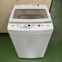 176送料設置無料 アクア　最新モデル洗濯機　7㌔　冷蔵庫　の画像