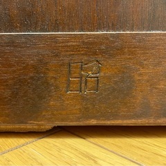 松本民芸家具　DII-12型ワードローブ　衣類収納の画像
