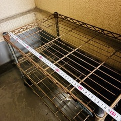無料　スチールラックの画像