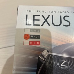 LEXUS RX 300 F SPORT ラジコンカー　ブラック　新品の画像