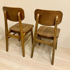 RASIK（ラシク）2人掛けダイニングテーブルセット（棚付き）/幅75cm/チェア2脚付の画像
