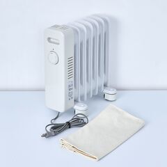 【美品】【無印良品】ミニオイルヒーター 稀少な廃番品 MU-M75AK 1個　 直接手渡し希望(本郷三丁目駅周辺)の画像