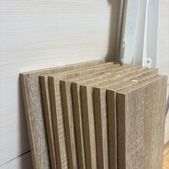壁掛けラック 梯子ラックの画像