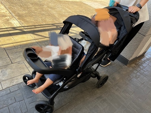 ベビーカー二人乗り