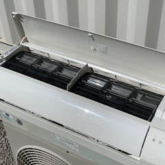 取付け可 ! !◇シャープ エアコン 6畳用 2018年製 内部洗浄 プラズマクラスター AY-227TN 高圧洗浄済み ! 保証付き ! !の画像