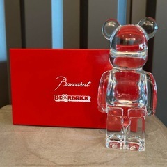 Baccarat BE@RBRICK バカラ　ベアブリック　クリスタルフィギュアの画像