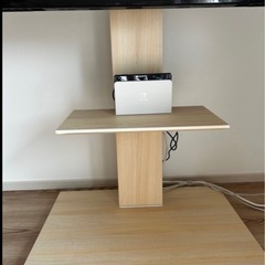 【本日お渡し可能】テレビスタンド オークの画像