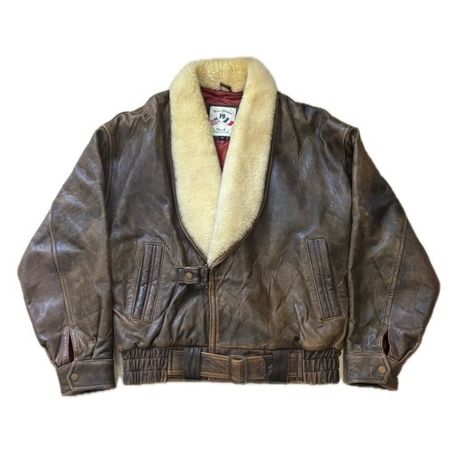 Fine Clothes レザージャケット 本革 　Lサイズ相当
