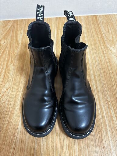 Dr.Martens 2976 ホワイトステッチ チェルシーブーツ 24cm