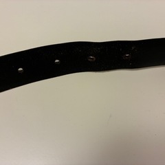 ユニクロ　メンズ　ベルト　黒の画像