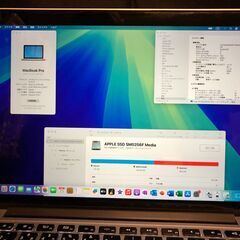 「MacBook Pro Retina 高細密13インチ Mid 2014　MGX82J/A　A1502」高性能モバイルノートPC / Core i5搭載 / メモリー8GB / SSD-256GB / Webカメラ / Bluetooth / 無線LAN / MacOS(Sequoia15.6.1版－Patcher利用) ＋Office2019＋GarageBand＋iMovie と Windows11(最新25H2版)＆OfficeProPlusの選択起動可能の画像