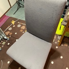 あげます🌟ただの木製のイス🌟上部はファブリックの画像