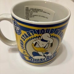 【未使用】【上海ディズニーランドで購入】ドナルドマグカップの画像