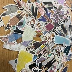 人物ステッカーの画像