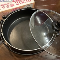 IwataniカセットコンロとIH対応すき焼き鍋の画像