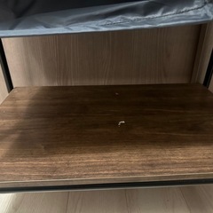 ハンガーラック　吊り下げ収納付き の画像