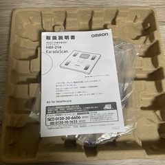 オムロン　体重体組成計
の画像