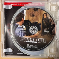 洋画「ローグ・ワン  スターウォーズストーリー」セル版ブルーレイの画像