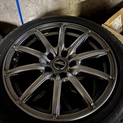 ブリザックVRX3 235/45r17 23年製 1シーズン使用バリ溝イボ残りの画像