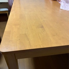 美品！木製ダイニングテーブル【値引き交渉可】の画像