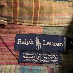 Ralph Lauren コットンシャツ　Sの画像