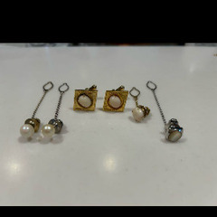 ネクタイピン&カフスセットの画像