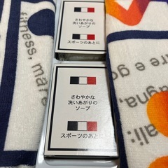 FILA フィラ タオル ソープセット 2個セット 未使用の画像