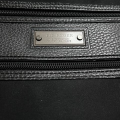 BIG REGER バッグ ブラック "THE PERFECTION OF REFINED TASTE"の画像