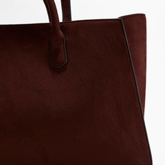 「処分価格」Ｈ＆м スエ－ドト－トバッグ👜《未使用》の画像