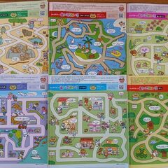 2025年版・幼稚園えほん年長　かんがえる４月〜９月号の６冊＋ミニ図鑑３冊セットの画像