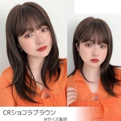 【新品・未開封】ブライトララ 素肌ウィッグ ショコラブラウン Mサイズの画像