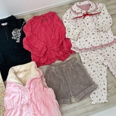 女の子 秋服 冬服 まとめ売り90〜95の画像