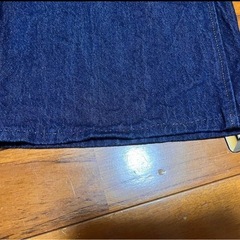 GU ミドルライズワイドジーンズ 　Mサイズの画像