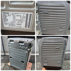 【美品】パナソニック Panasonic ドラム式洗濯乾燥機 洗濯11kg 乾燥6kg 左開き 斜型 自動投入 スマホ連携 NA-VX900AL 2020年製 の画像