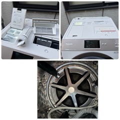 【美品】パナソニック Panasonic ドラム式洗濯乾燥機 洗濯11kg 乾燥6kg 左開き 斜型 自動投入 スマホ連携 NA-VX900AL 2020年製 の画像