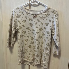 まとめて◎長袖2半袖1◇女の子肌着110サイズの画像