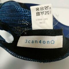3can4on 星デザインキャップの画像