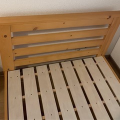 ☆11月末まで☆期間限定お値引き価格☆ TWO-ONE STYLEシングルベッドフレーム モコロの画像