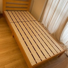 ☆11月末まで☆期間限定お値引き価格☆ TWO-ONE STYLEシングルベッドフレーム モコロの画像