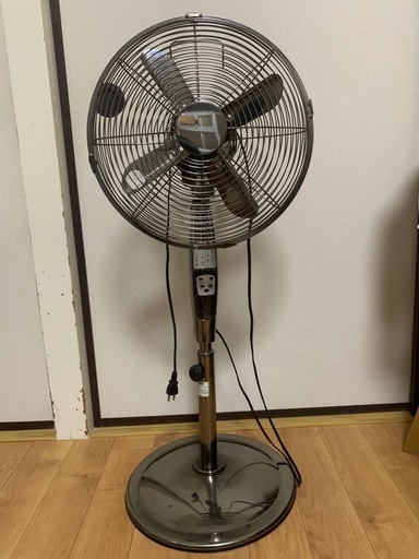 ドウシシャ メタル扇風機 LIR-350 レトロ