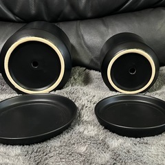 おしゃれな植木鉢（5号、4号）2鉢セット　未使用品No.1　の画像