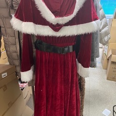 サンタ コスプレ ワンピース ロング レディース 衣装 仮装 イベント クリスマスの画像