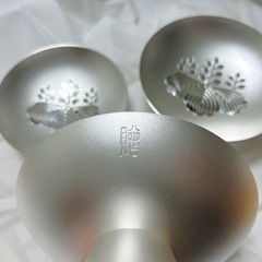 【純銀】銀杯393gを250円/g計算です。の画像