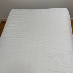 無印良品　シングルベッド　ポケットコイルの画像