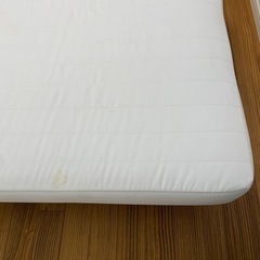 無印良品　シングルベッド　ポケットコイルの画像
