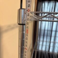 スチールラック　高さ約155㎝×幅約90㎝×奥行約45㎝　美品の画像
