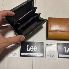 【✨新品未使用品✨】★Lee古銭入れ兼ミニ財布★お店展示品サンプル品の画像