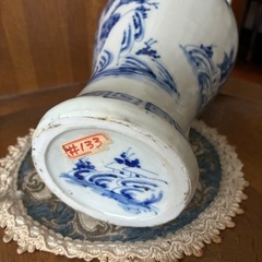 🌹高さのあるオリエンタル風花器🌹の画像