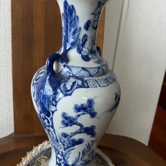 🌹高さのあるオリエンタル風花器🌹の画像