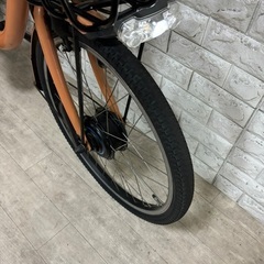 ✨2018-2020年モデル✨美品✨BRIDGESTONE 電動アシスト自転車bikke ビッケモブdd 3人乗り対応 　内装3段変速✨室内保管✨完成車配送✨m50の画像